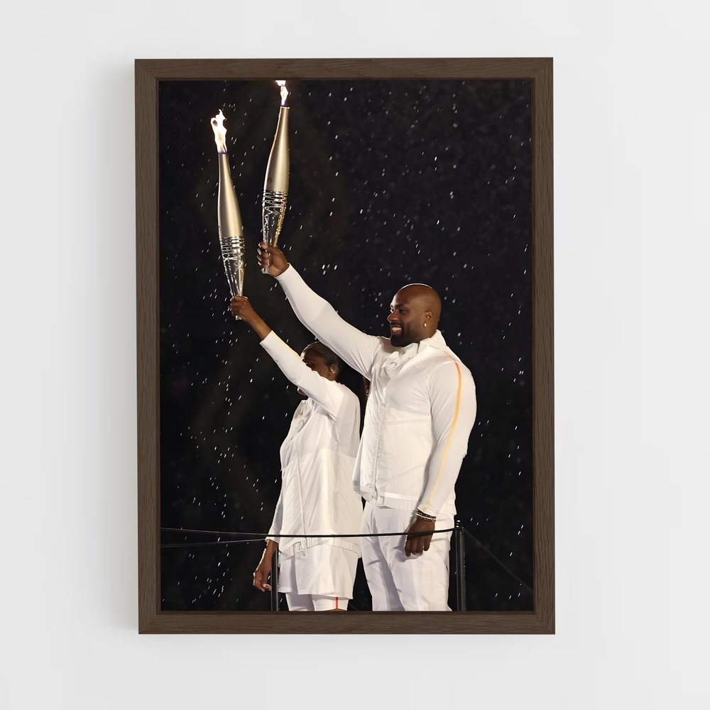 Poster La Flamme des Héros – affiche Judo (vue 5)